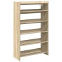 Mueble zapatero madera contrachapada roble sonoma 60x25x100 cm von , Schuhregale und Schuhorganisatoren - Ref: Foro24-859871,...