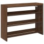 Mueble zapatero madera contrachapada marrón roble 80x25x62 cm von , Schuhregale und Schuhorganisatoren - Ref: Foro24-859920, ...