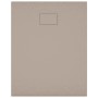 SMC braune Duschwanne 100x80 cm von vidaXL, Duschwannen - Ref: Foro24-148927, Preis: 165,43 €, Rabatt: %