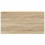 Mueble de pared baño madera ingeniería roble sonoma 80x25x40 cm von , Badezimmerwaschtische - Ref: Foro24-860087, Preis: 58,6...