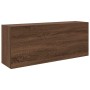 Mueble de pared baño madera ingeniería roble marrón 100x25x40cm de , Tocadores de baño - Ref: Foro24-860109, Precio: 71,50 €,...