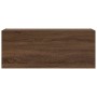 Mueble de pared baño madera ingeniería roble marrón 100x25x40cm de , Tocadores de baño - Ref: Foro24-860109, Precio: 71,50 €,...