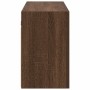 Mueble de pared baño madera ingeniería roble marrón 100x25x40cm de , Tocadores de baño - Ref: Foro24-860109, Precio: 71,50 €,...