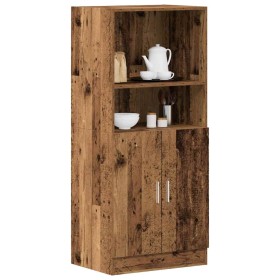 Mueble de cocina madera ingeniería envejecida 57x41,5x131,5 cm by , Kitchen cabinets - Ref: Foro24-860128, Price: 98,59 €, Di...