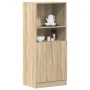 Mueble de cocina madera ingeniería roble sonoma 57x41,5x131,5cm de , Armarios de cocina - Ref: Foro24-860123, Precio: 98,59 €...