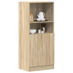 Mueble de cocina madera ingeniería roble sonoma 57x41,5x131,5cm von , Küchenschränke - Ref: Foro24-860123, Preis: 98,59 €, Ra...