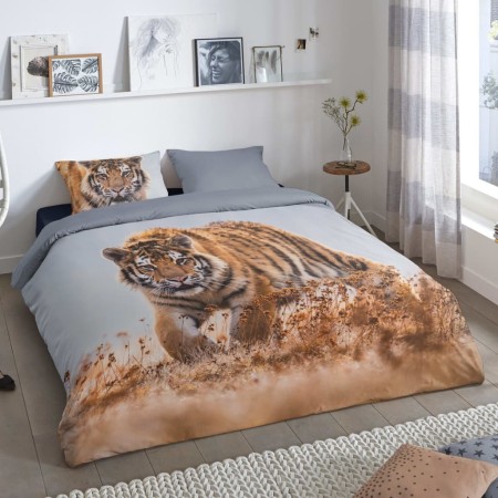 Good Morning TIGER duvet cover 140x200/220 cm multicolor by Good Morning, Duvet covers - Ref: Foro24-432976, Price: 38,99 €, ...