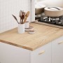 Encimera de cocina rectangular madera maciza roble | Foro24|Onlineshop| Casa, Jardín y Más Foro24.es