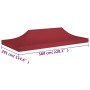 Marquee roof for celebrations burgundy 6x3 m 270 g/m² by vidaXL, Covers for tents and gazebos - Ref: Foro24-315331, Price: 61...