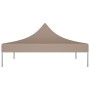 Techo de carpa para celebraciones taupé 3x3 m 270 g/m² de vidaXL, Cubiertas para carpas y cenadores - Ref: Foro24-315321, Pre...