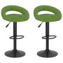 Taburetes de cocina 2 uds terciopelo verde claro | Foro24|Onlineshop| Casa, Jardín y Más Foro24.es