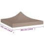 Tent roof for taupé celebrations 3x3 m 270 g/m² by vidaXL, Covers for tents and gazebos - Ref: Foro24-315321, Price: 35,48 €,...