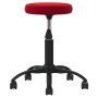 Silla de oficina giratoria de terciopelo rojo tinto | Foro24|Onlineshop| Casa, Jardín y Más Foro24.es