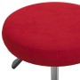 Silla de oficina giratoria de terciopelo rojo tinto | Foro24|Onlineshop| Casa, Jardín y Más Foro24.es