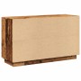 Aparador de madera de ingeniería envejecida 102x35x60 cm de , Aparadores - Ref: Foro24-857137, Precio: 98,70 €, Descuento: %