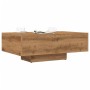 Mesa de centro madera ingeniería roble artisan 85x55x31 cm de , Mesas de centro - Ref: Foro24-856403, Precio: 66,17 €, Descue...