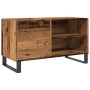 Mueble para discos madera ingeniería envejecida 84,5x38x48 cm von , Schränke und Lagerung - Ref: Foro24-857244, Preis: 74,33 ...