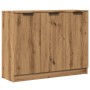 Aparador de madera de ingeniería roble artisan 90,5x30x70 cm de , Aparadores - Ref: Foro24-856843, Precio: 92,53 €, Descuento: %