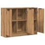 Aparador de madera de ingeniería roble artisan 90,5x30x70 cm de , Aparadores - Ref: Foro24-856843, Precio: 92,53 €, Descuento: %