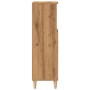 Armario de baño madera de ingeniería roble artisan 30x30x100 cm by , Bathroom furniture - Ref: Foro24-857109, Price: 56,62 €,...