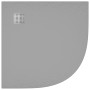 SMC gray shower tray 90x90 cm by vidaXL, Shower trays - Ref: Foro24-148937, Price: 126,43 €, Discount: %