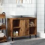 Mueble de lavabo madera ingeniería envejecida 80x33x60 cm von , Badezimmerwaschtische - Ref: Foro24-857135, Preis: 75,59 €, R...