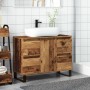 Mueble de lavabo madera de ingeniería envejecida 80x33x60 cm von , Badezimmermöbel - Ref: Foro24-857238, Preis: 106,50 €, Rab...