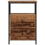 Mesitas de noche 2 uds madera envejecida 34x35,5x50 cm de , Mesitas de noche - Ref: Foro24-857259, Precio: 93,21 €, Descuento: %