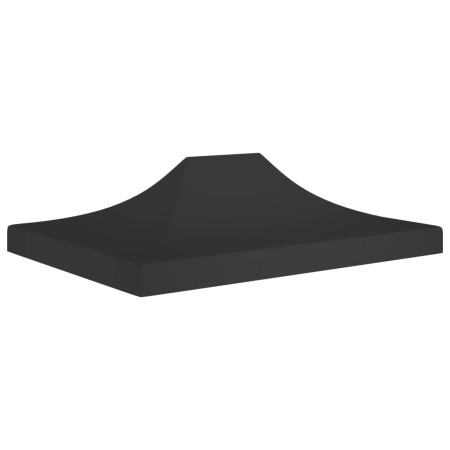 Black party tent roof 4x3 m 270 g/m² by vidaXL, Covers for tents and gazebos - Ref: Foro24-315360, Price: 33,20 €, Discount: %