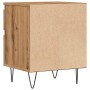 Mesita de noche madera de ingeniería roble artisian 40x35x50 cm by , Nightstands - Ref: Foro24-857418, Price: 54,80 €, Discou...