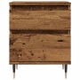 Mesitas de noche 2 uds madera ingeniería envejecida 40x35x50 cm by , Nightstands - Ref: Foro24-857397, Price: 100,31 €, Disco...