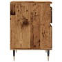 Mesitas de noche 2 uds madera ingeniería envejecida 40x35x50 cm by , Nightstands - Ref: Foro24-857397, Price: 100,31 €, Disco...