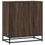 Aparador madera ingeniería y metal marrón roble 68x35x76 cm von , Sideboards - Ref: Foro24-848983, Preis: 96,35 €, Rabatt: %