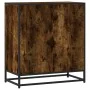 Aparador madera ingeniería y metal roble ahumado 68x35x76 cm von , Sideboards - Ref: Foro24-848981, Preis: 93,41 €, Rabatt: %