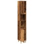 Armario de baño madera de ingeniería envejecida 30x30x190 cm by , bathroom vanities - Ref: Foro24-857102, Price: 87,05 €, Dis...