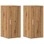 Muebles zapateros 2 uds madera roble artisan 32x35x70 cm von , Schuhregale und Schuhorganisatoren - Ref: Foro24-856707, Preis...