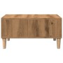 Mesa de centro madera de ingeniería roble artisan 60x60x30 cm de , Mesas de centro - Ref: Foro24-856441, Precio: 54,60 €, Des...