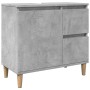 Set muebles de baño 2 piezas madera contrachapada gris hormigón by , Bathroom furniture - Ref: Foro24-3324945, Price: 206,27 ...