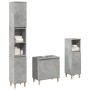 Set muebles de baño 2 piezas madera contrachapada gris hormigón de , Muebles de baño - Ref: Foro24-3324947, Precio: 184,66 €,...