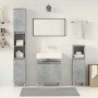 Set muebles de baño 2 piezas madera contrachapada gris hormigón by , Bathroom furniture - Ref: Foro24-3324947, Price: 184,66 ...