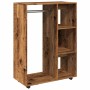 Armario madera de ingeniería madera envejecida 80x40x110 cm de , Armarios roperos - Ref: Foro24-856668, Precio: 89,50 €, Desc...