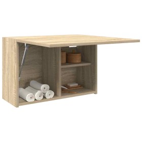 Mueble de pared baño madera ingeniería roble Sonoma 60x25x40 cm de , Tocadores de baño - Ref: Foro24-860069, Precio: 50,09 €,...