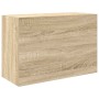 Mueble de pared baño madera ingeniería roble Sonoma 60x25x40 cm de , Tocadores de baño - Ref: Foro24-860069, Precio: 50,09 €,...