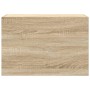 Mueble de pared baño madera ingeniería roble Sonoma 60x25x40 cm de , Tocadores de baño - Ref: Foro24-860069, Precio: 50,09 €,...