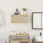 Mueble de pared baño madera ingeniería roble Sonoma 60x25x30 cm de , Tocadores de baño - Ref: Foro24-860060, Precio: 45,00 €,...