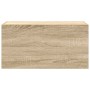 Mueble de pared baño madera ingeniería roble Sonoma 60x25x30 cm de , Tocadores de baño - Ref: Foro24-860060, Precio: 45,00 €,...