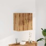 Armario de pared madera de ingeniería roble artisan 60x31x60 cm de , Taquillas y armarios de almacenamiento - Ref: Foro24-857...