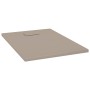 Plato de ducha SMC marrón 100x70 cm de vidaXL, Platos de ducha - Ref: Foro24-148926, Precio: 172,78 €, Descuento: %