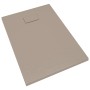 SMC brown shower tray 100x70 cm by vidaXL, Shower trays - Ref: Foro24-148926, Price: 172,78 €, Discount: %