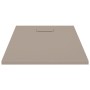 SMC brown shower tray 100x70 cm by vidaXL, Shower trays - Ref: Foro24-148926, Price: 172,78 €, Discount: %